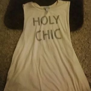 "Holy chic" tank